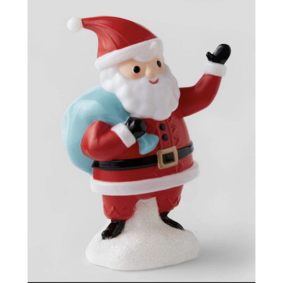 Wondershop Other - Wondershop Lit Santa Christmas Figure Light Up Indoor Holiday Decor 10in New Tag
